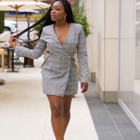 ✨ZARA PLAID BLAZER DRESS✨ - Picture 12 of 12